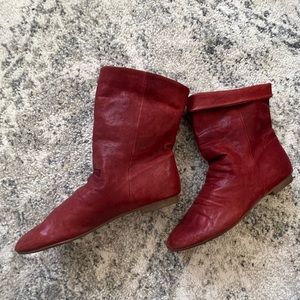 Vintage Genuine letter bootie